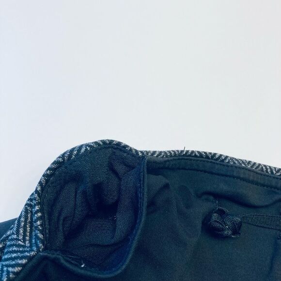 Lululemon Run: Inspire Crop II All‎ Luxtreme Size 6 Giant Herringbone Black - Picture 8 of 12